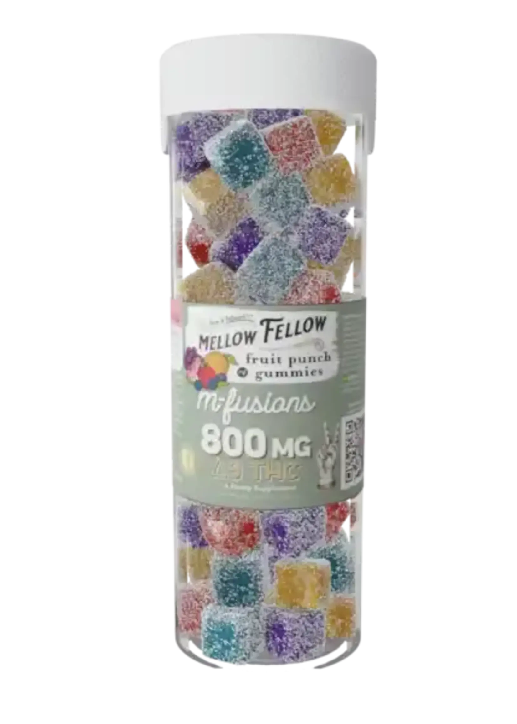 Mellow Fellow Mellow Fellow - M-Fusion Edibles - 800mg - Delta 9 - Fruit Punch - 40 Cnt
