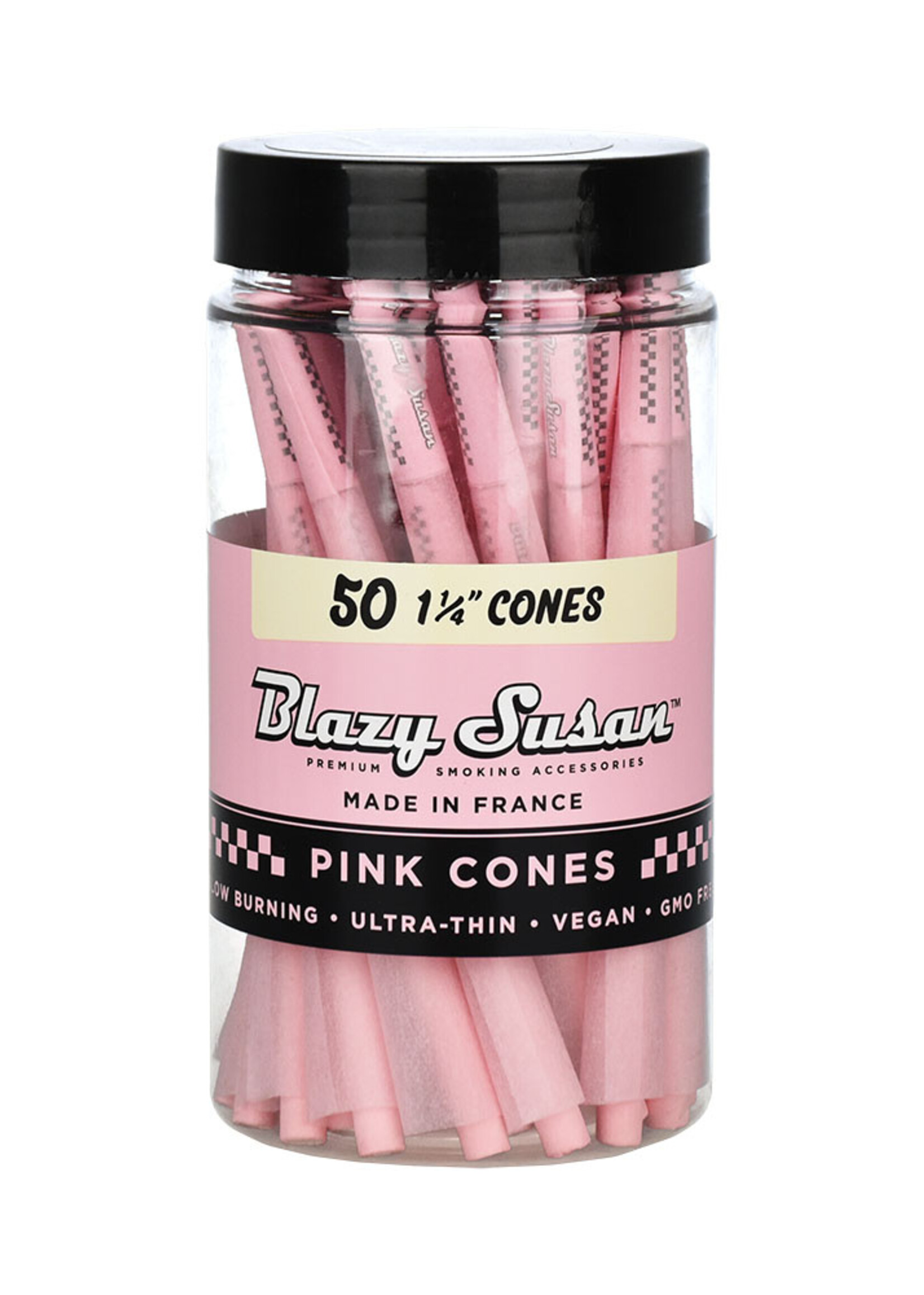 Blazy Susan Blazy Susan Pink Pre-Rolled Cones | 50ct Jar