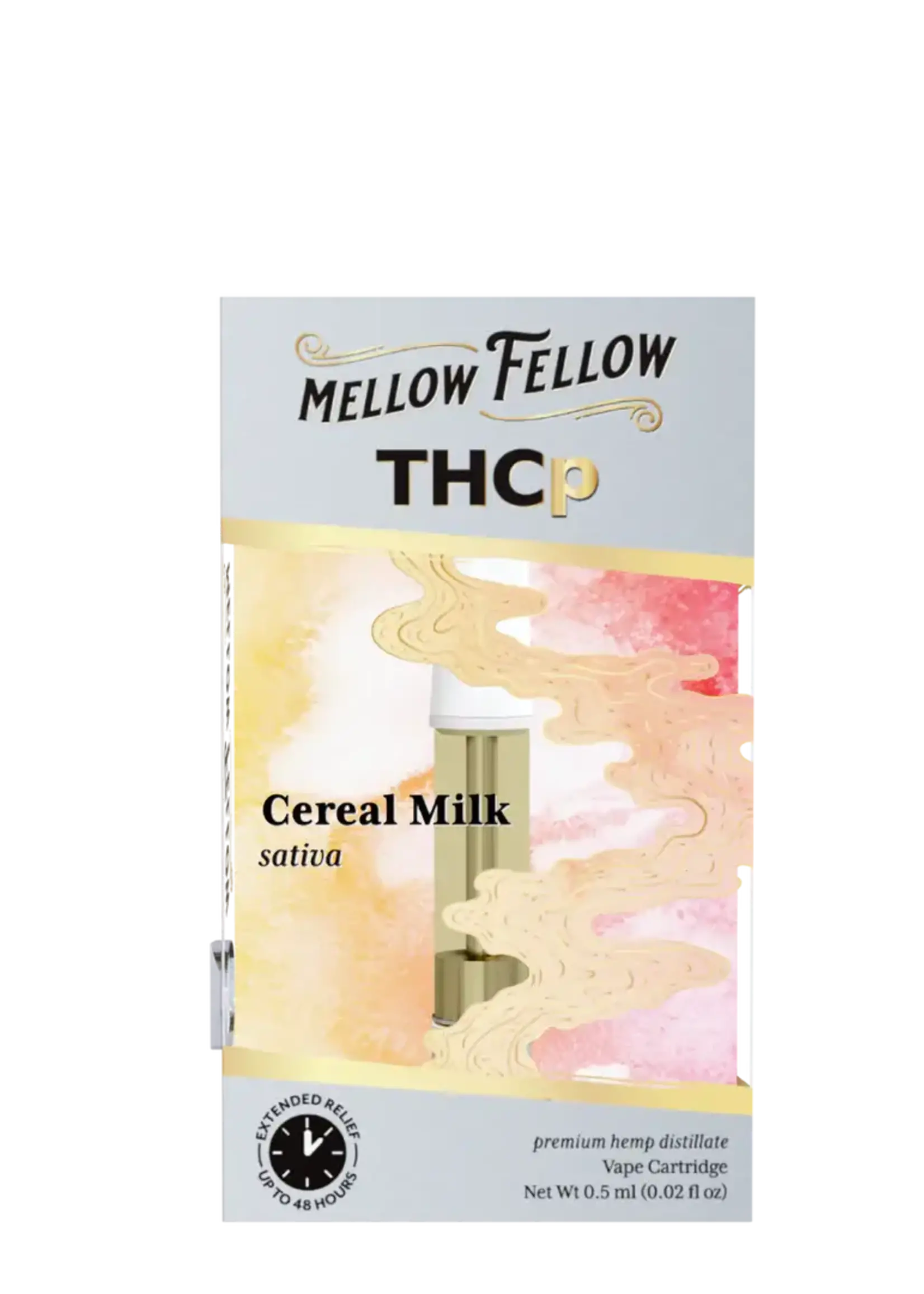 Mellow Fellow Mellow Fellow - Vape Cartridge - 0.5G - THCp - Cereal Milk Sativa