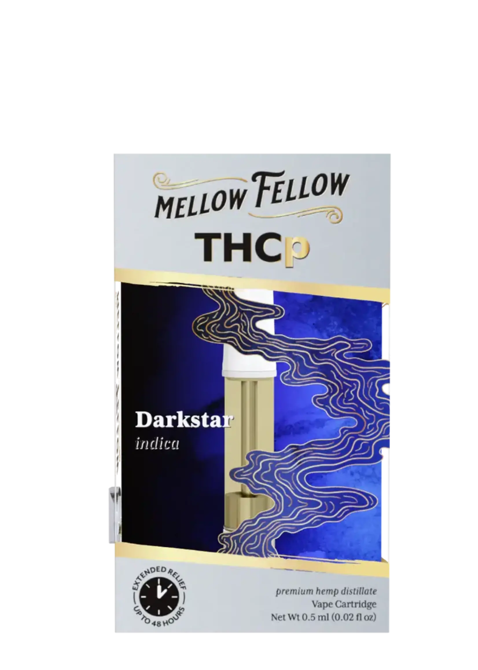 Mellow Fellow Mellow Fellow - Vape Cartridge - 0.5G - THCp - Darkstar Indica
