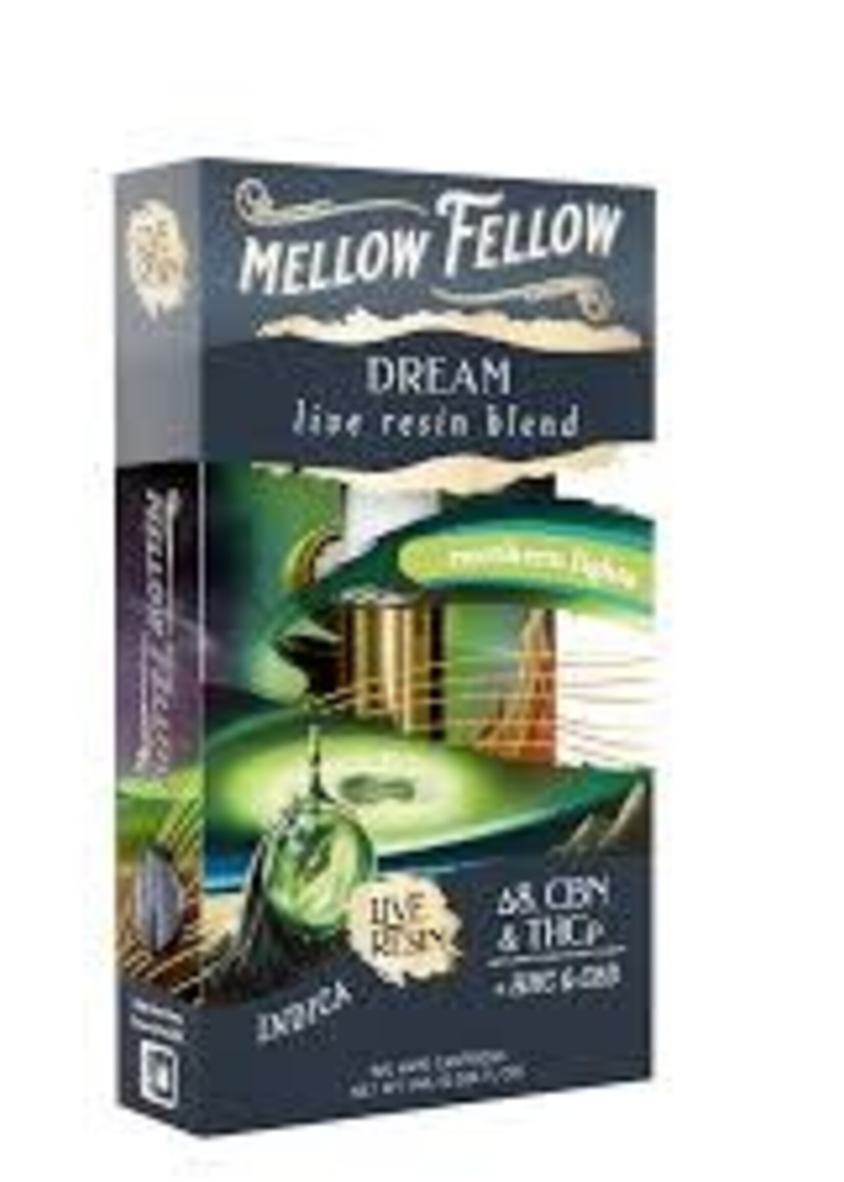 Mellow Fellow Mellow Fellow - Cartridge 1mL - Live Resin - Dream Blend - Northern Lights - POP