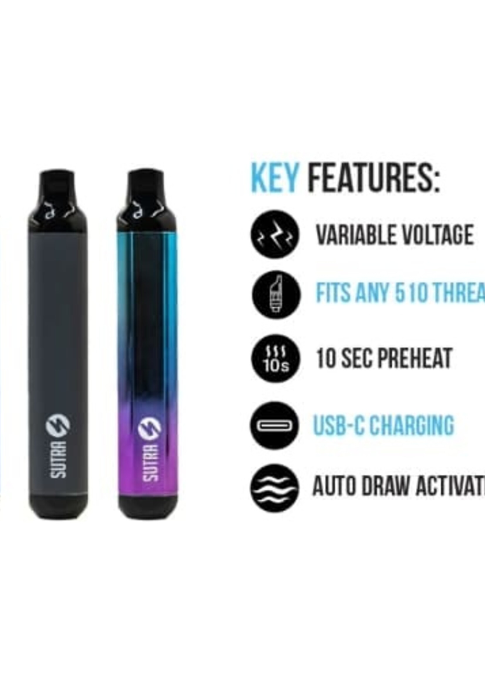 Sutra SUTRA SILO AUTO DRAW CARTRIDGE VAPORIZER Blue