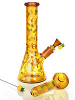 Pulsar Pulsar Fruit Series Pineapple Express Glow Herb Pipe Duo