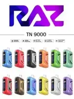 Raz Raz Mega 9000 Puff Rechargeable Disposable Vape Wintergreen