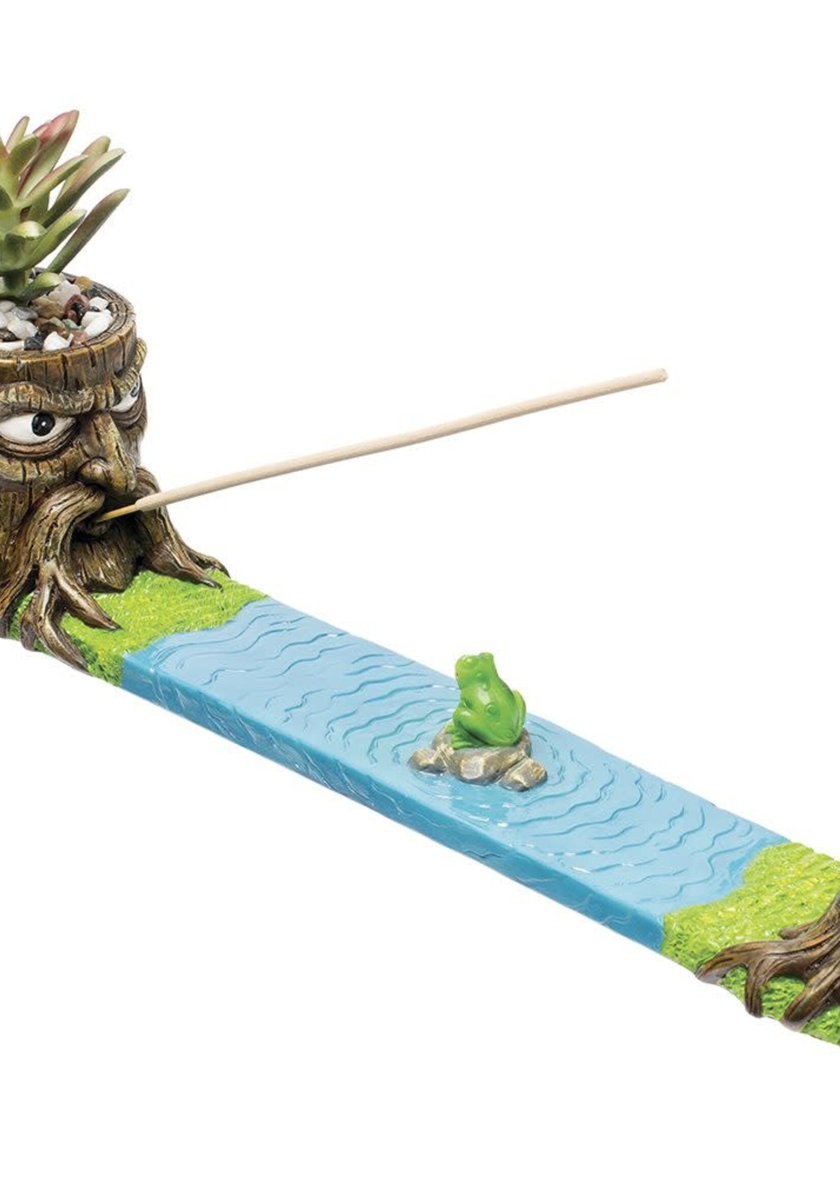 Fujima Treeman Incense Burner with Plant - 12.5IN