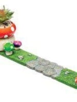 Fujima Mushroom Incense Burner with Plant - 12.5IN