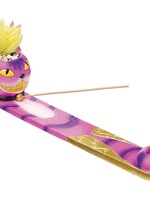 Fujima Trippy Cat Incense Burner with Plant - 12.5IN