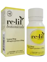 Relif Botanicals Relif Botanicals Kratom Extract Shot 250mg Lemon Drop