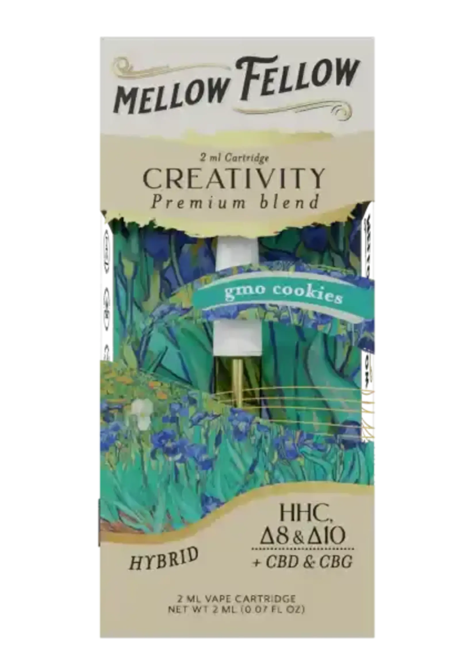 Mellow Fellow Mellow Fellow - Cartridge - 2ML - Creativity Blend - GMO Cookies