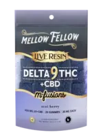 Mellow Fellow Mellow Fellow - Live Resin - M-Fusion - 400mg - Delta 9 - Acai Berry