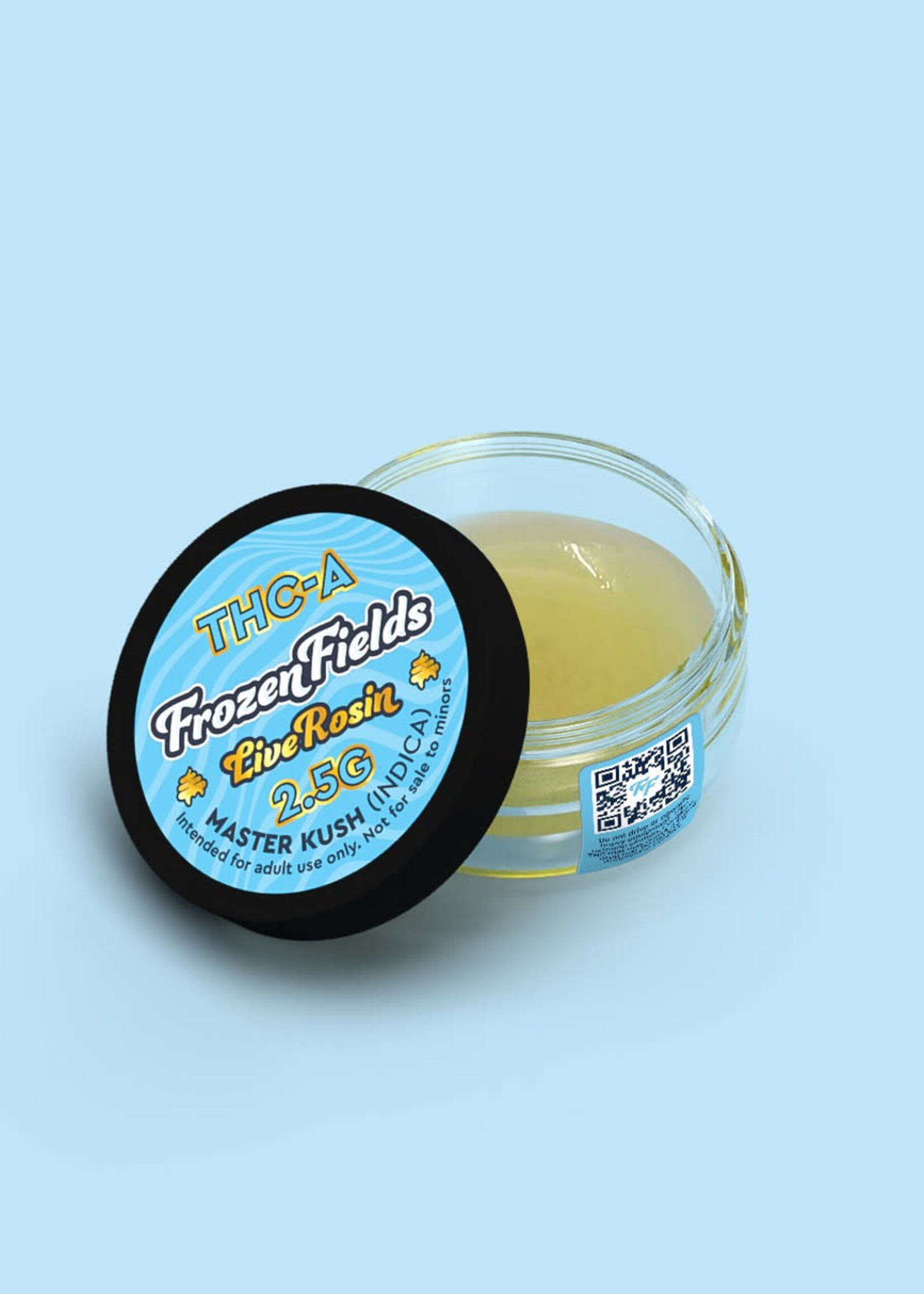 Frozen Fields Frozen Fields - THC-A - Live Rosin & Badder- 1g Master Kush