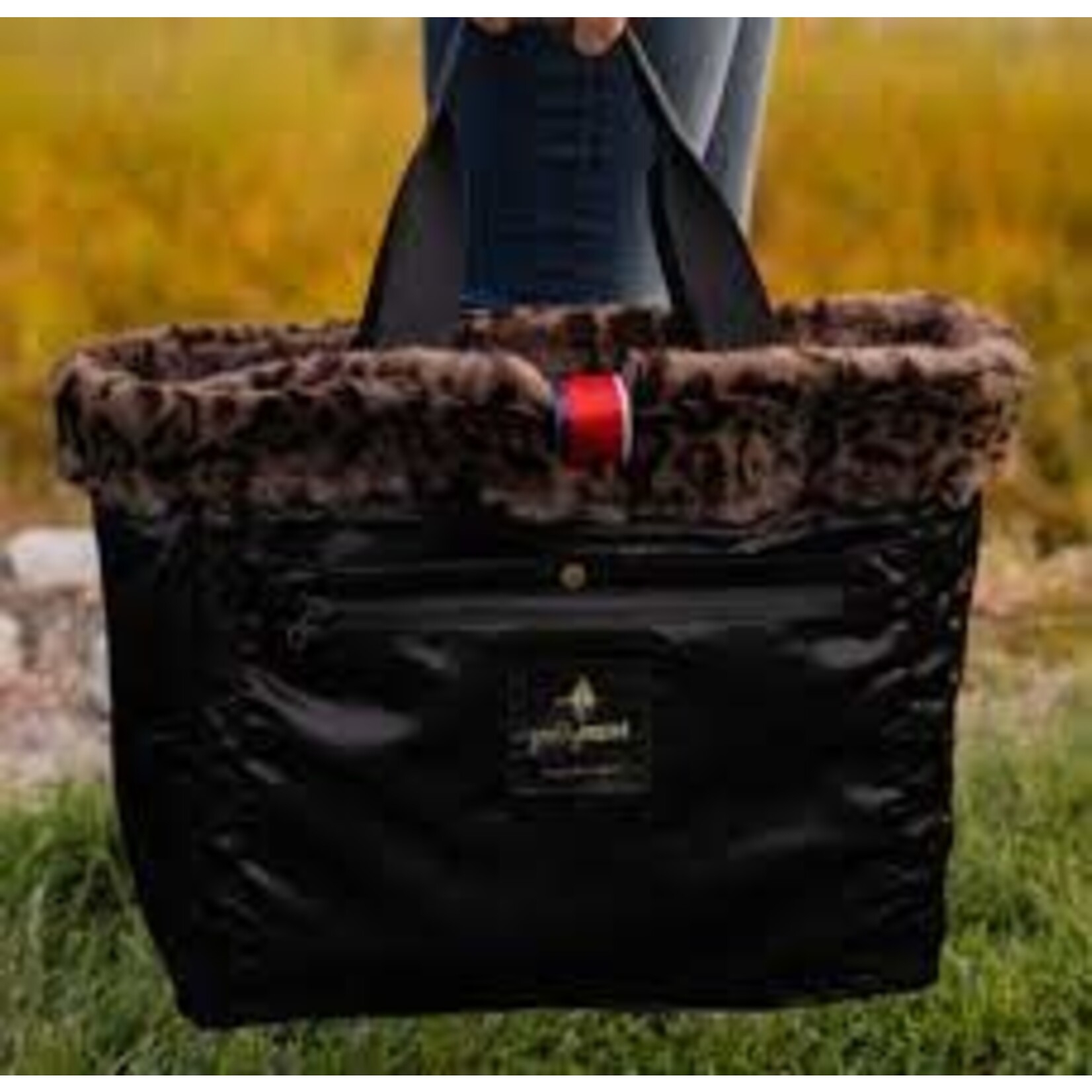 PRETTY RUGGED GEAR REVERSIBLE OVERSIZED FUR TOTE