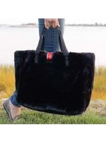 PRETTY RUGGED GEAR REVERSIBLE OVERSIZED FUR TOTE