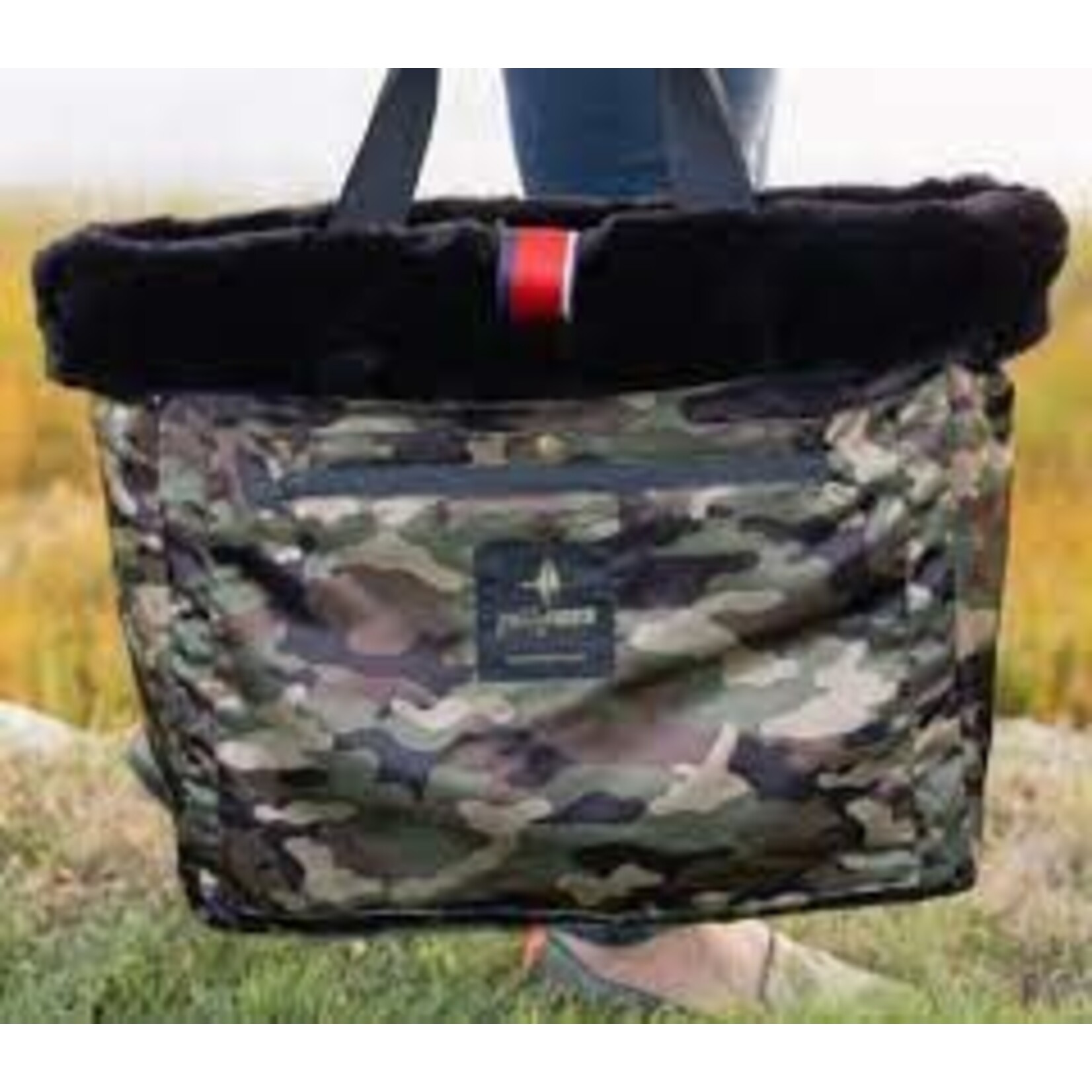 PRETTY RUGGED GEAR REVERSIBLE OVERSIZED FUR TOTE