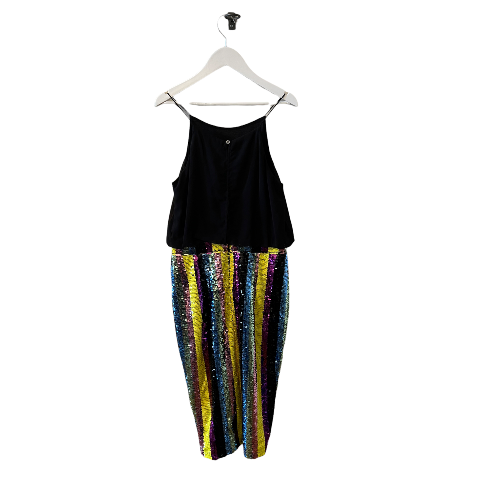 TRAFFIC PEOPLE SPAGHETTI STRAP SEQUIN PARTY DRESS- SIZE M