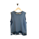 TRAFFIC PEOPLE BLUE DECONSTRUCTED TANK