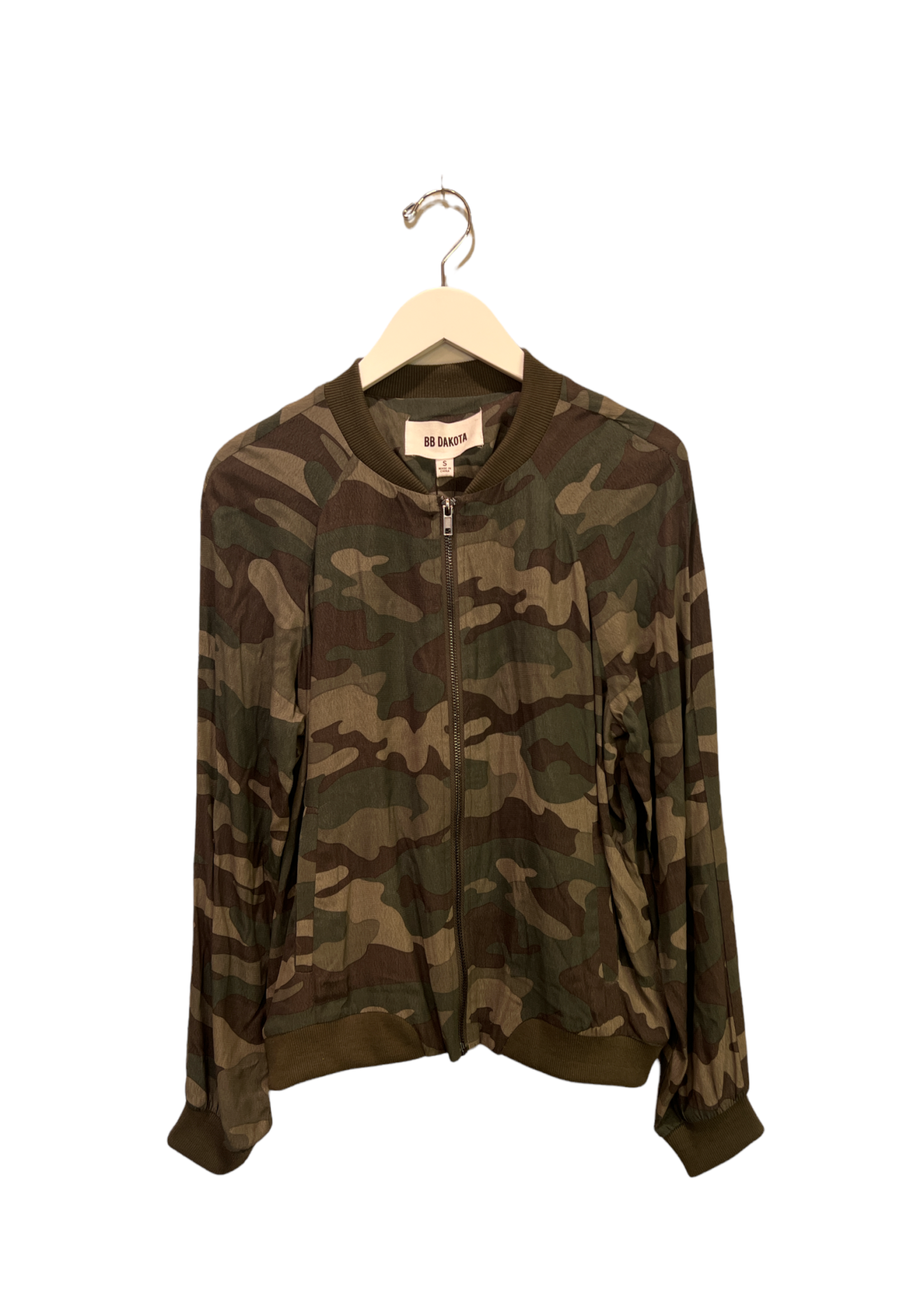 BB DAKOTA by Steve Madden ARMY GREEN JACKET- SIZE S