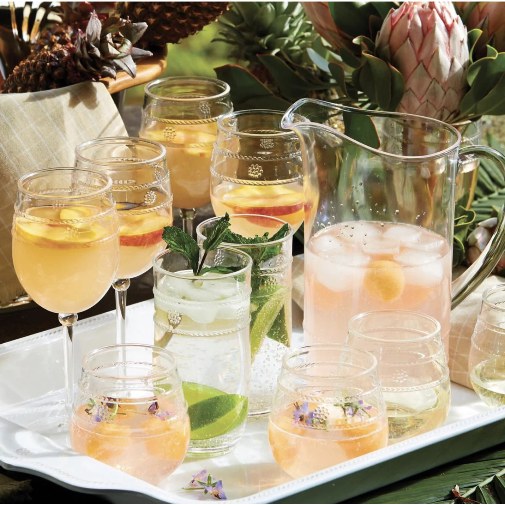 Juliska Isabella Acrylic Pitcher