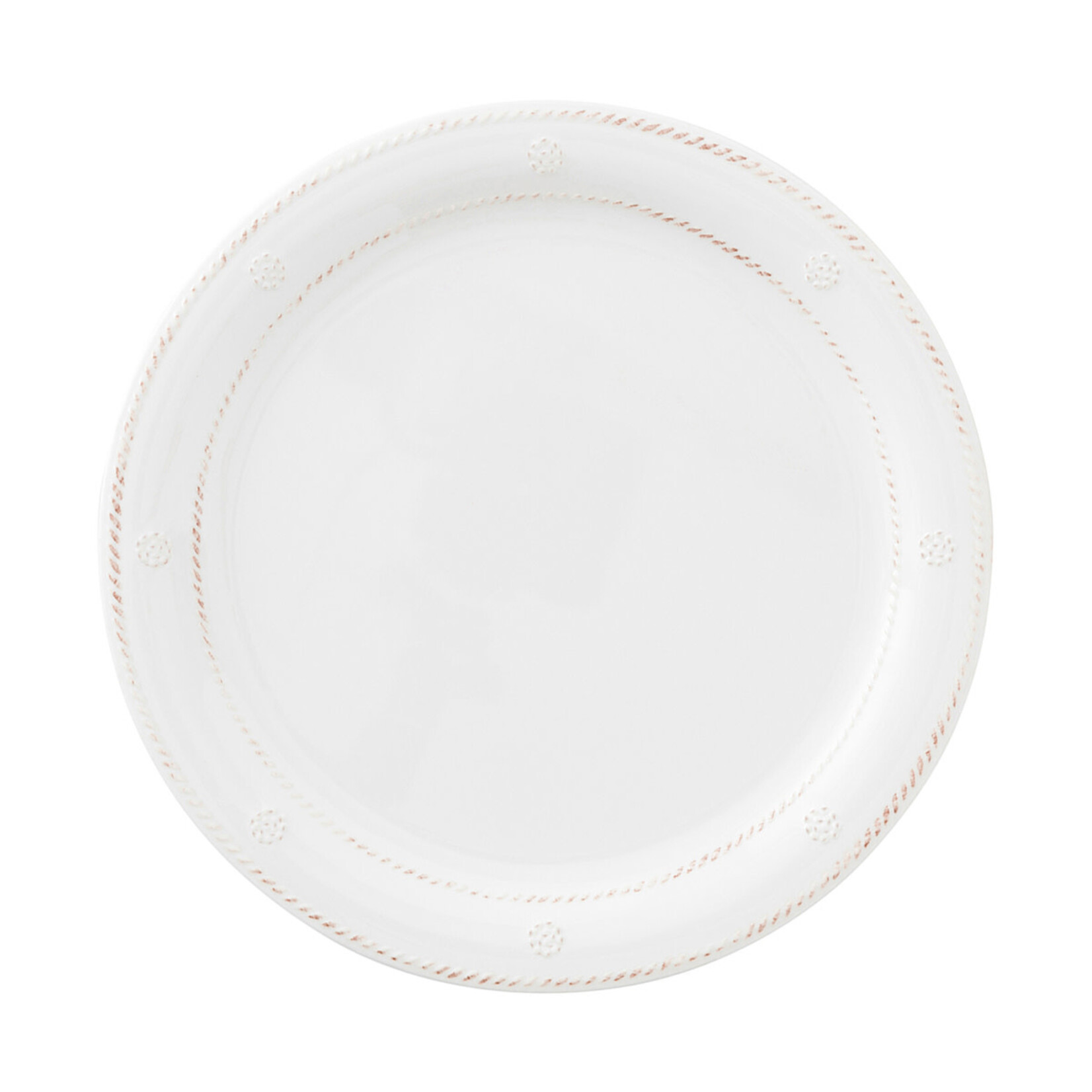Juliska Berry & Thread Whitewash Melamine Dinner Plate