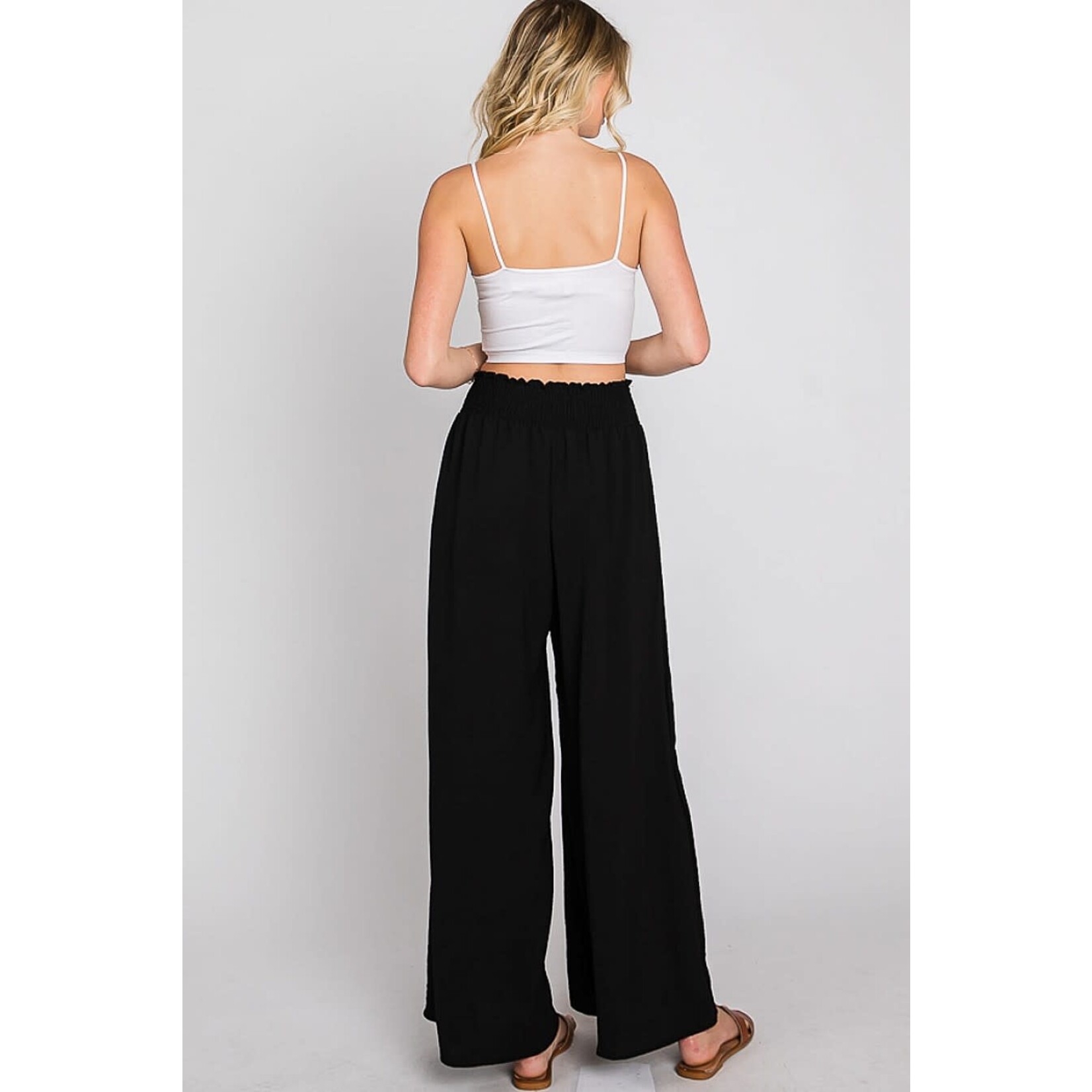 GeeGee Plus Size Wide Leg Maxi Pants