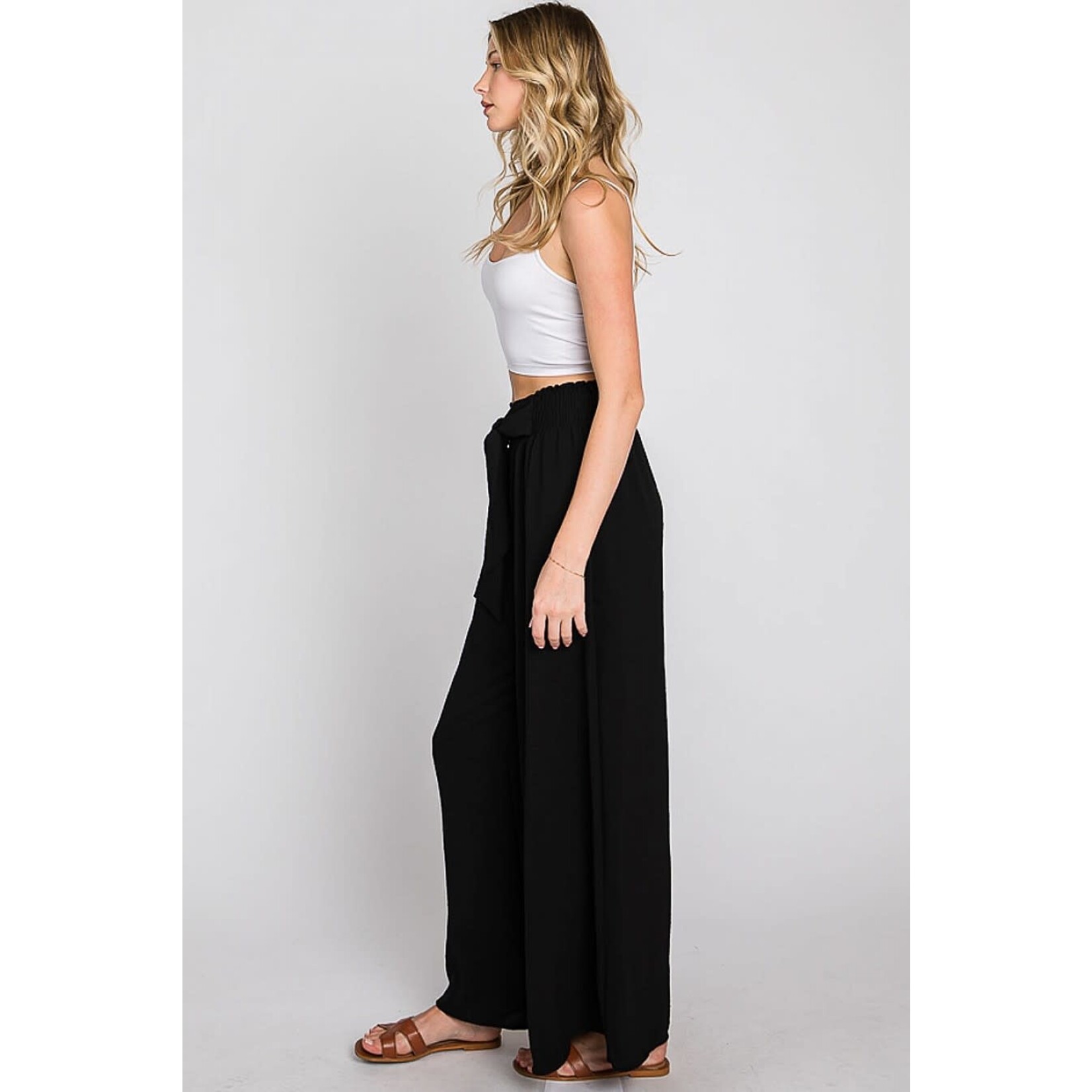 GeeGee Plus Size Wide Leg Maxi Pants