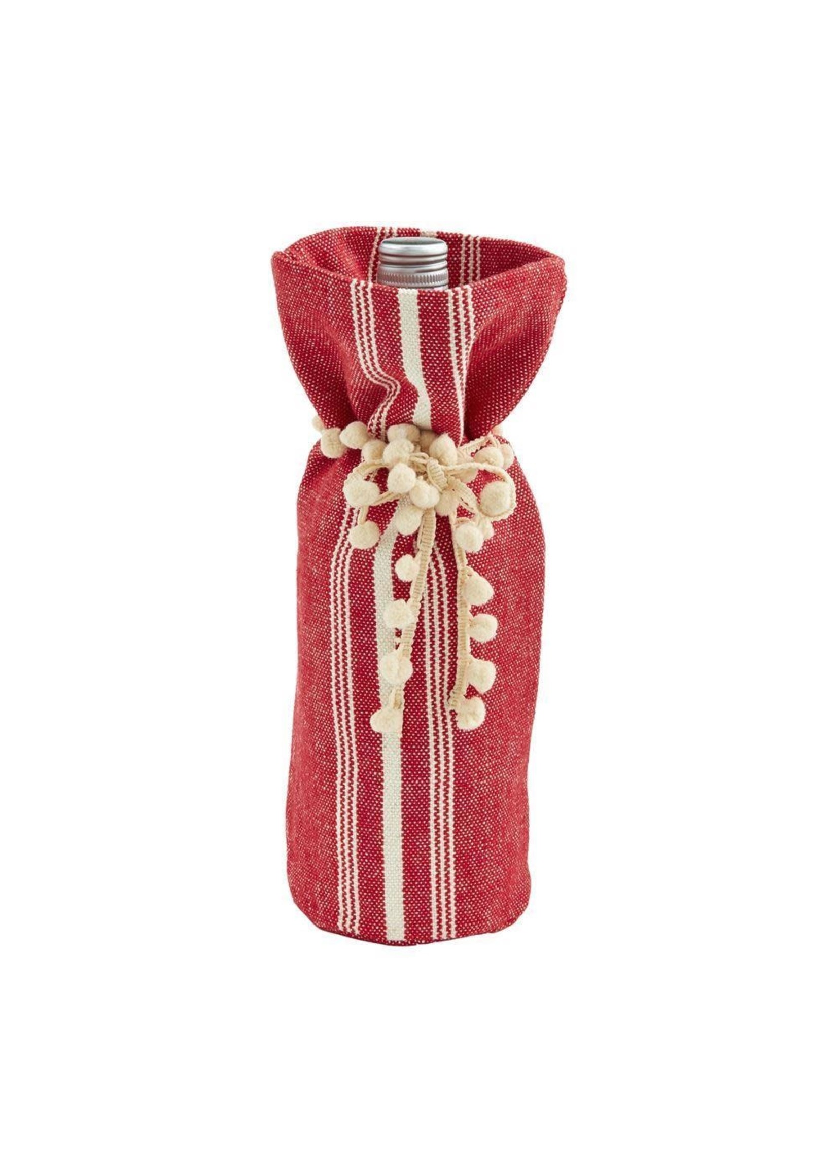 Mud Pie Grainsack Christmas Wine Bag