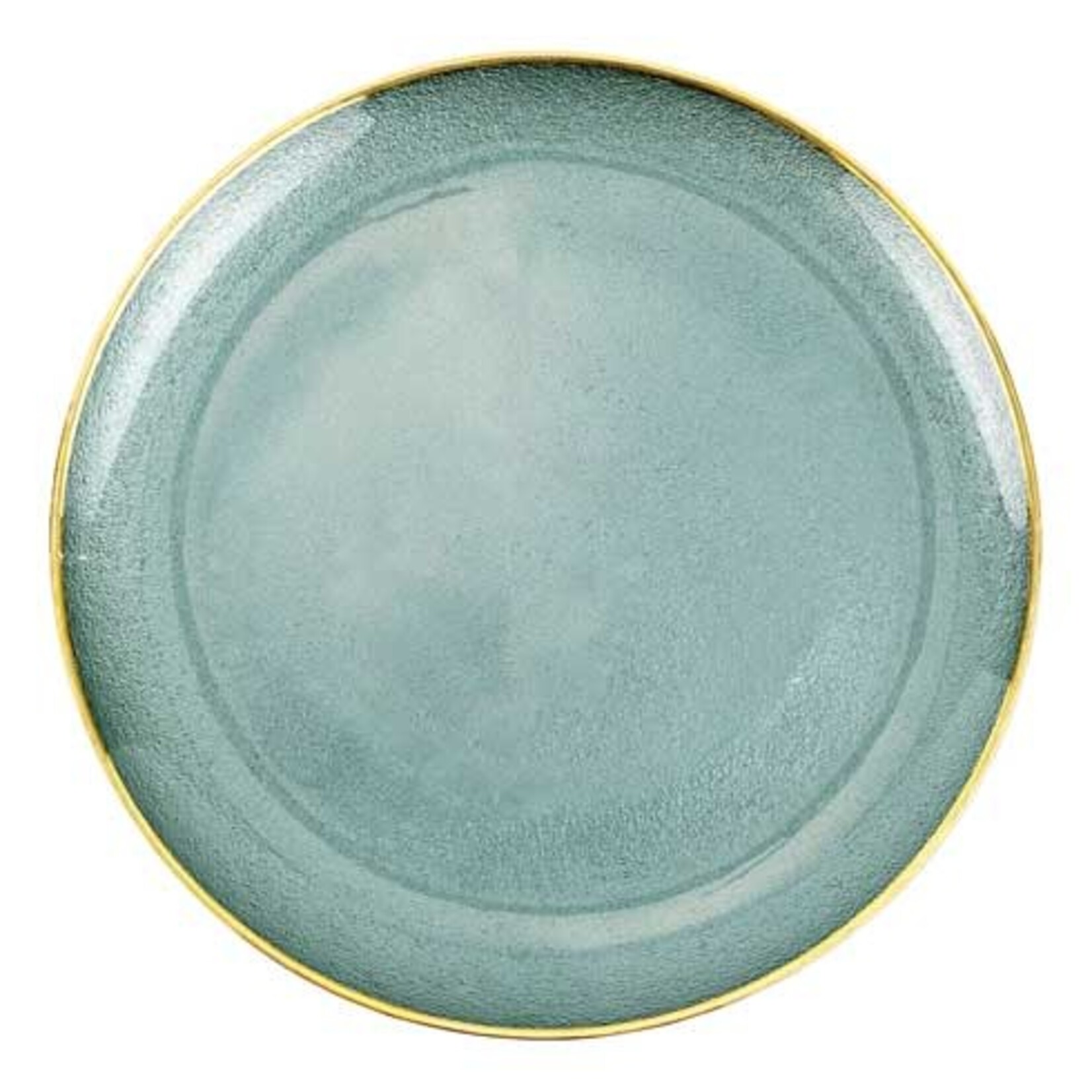 VIETRI Metallic Glass Platter