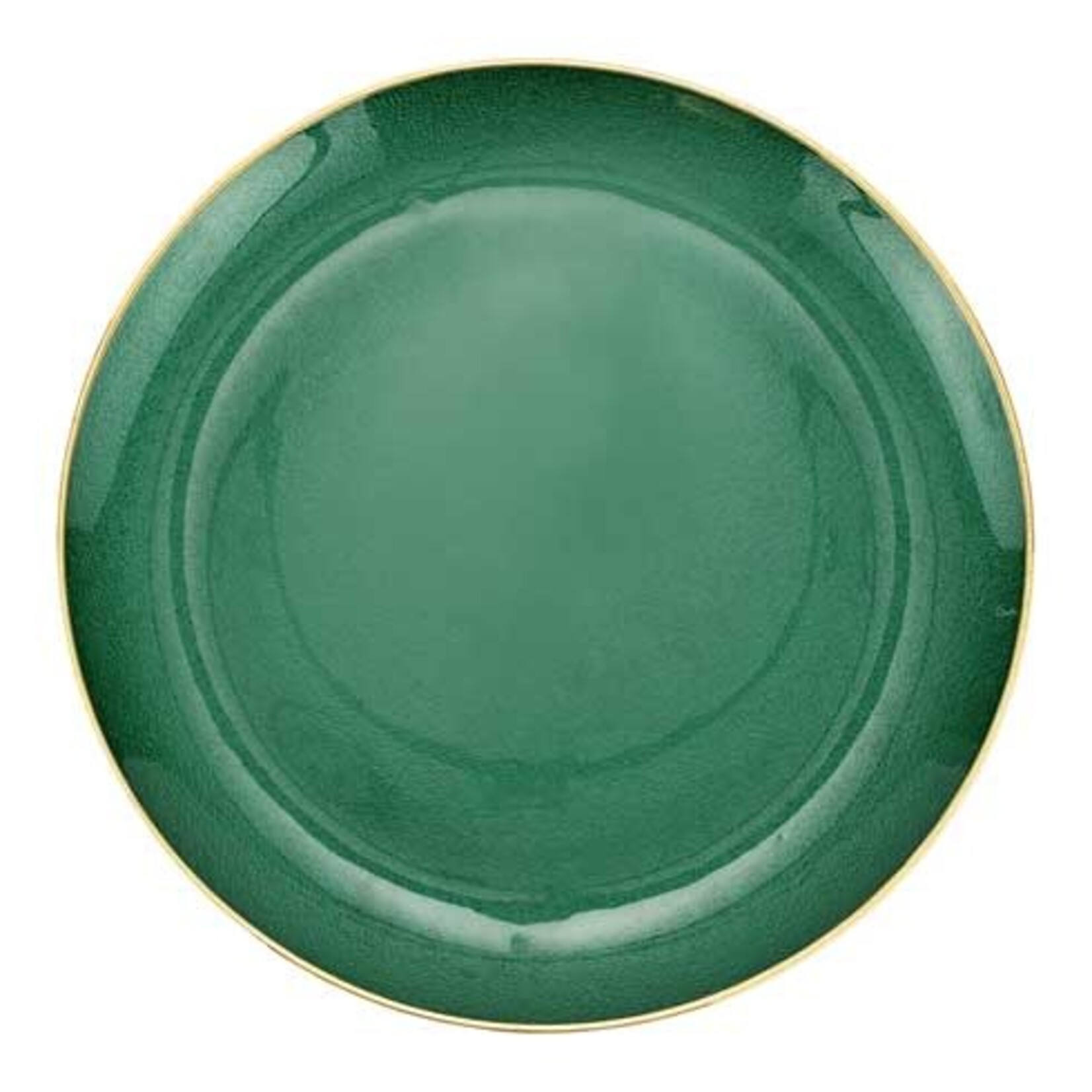 VIETRI Metallic Glass Platter