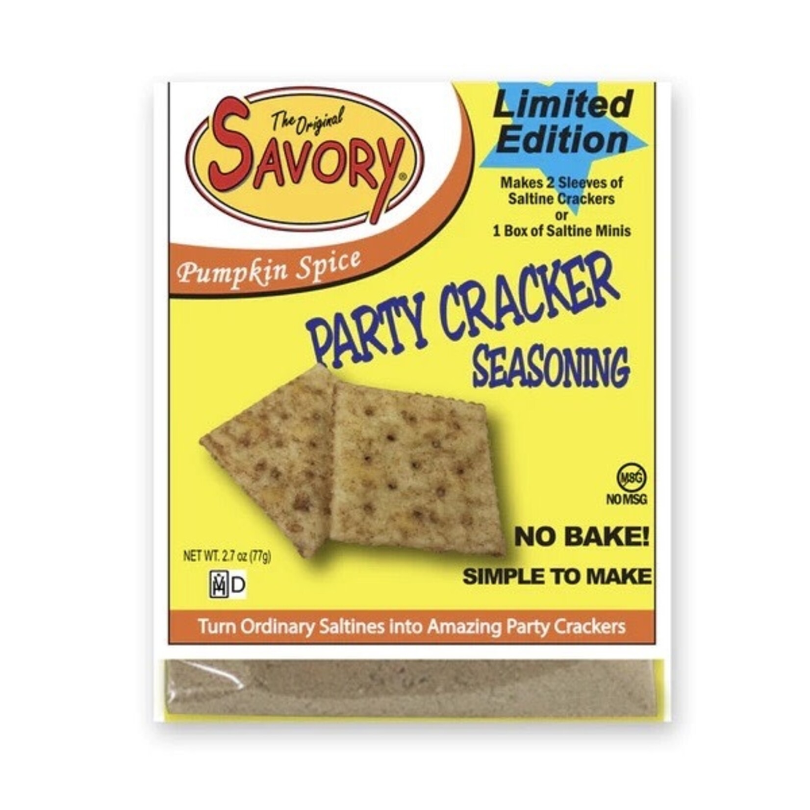 Savory Fine Foods Pumpkin Spice Party Cracker Seasoning