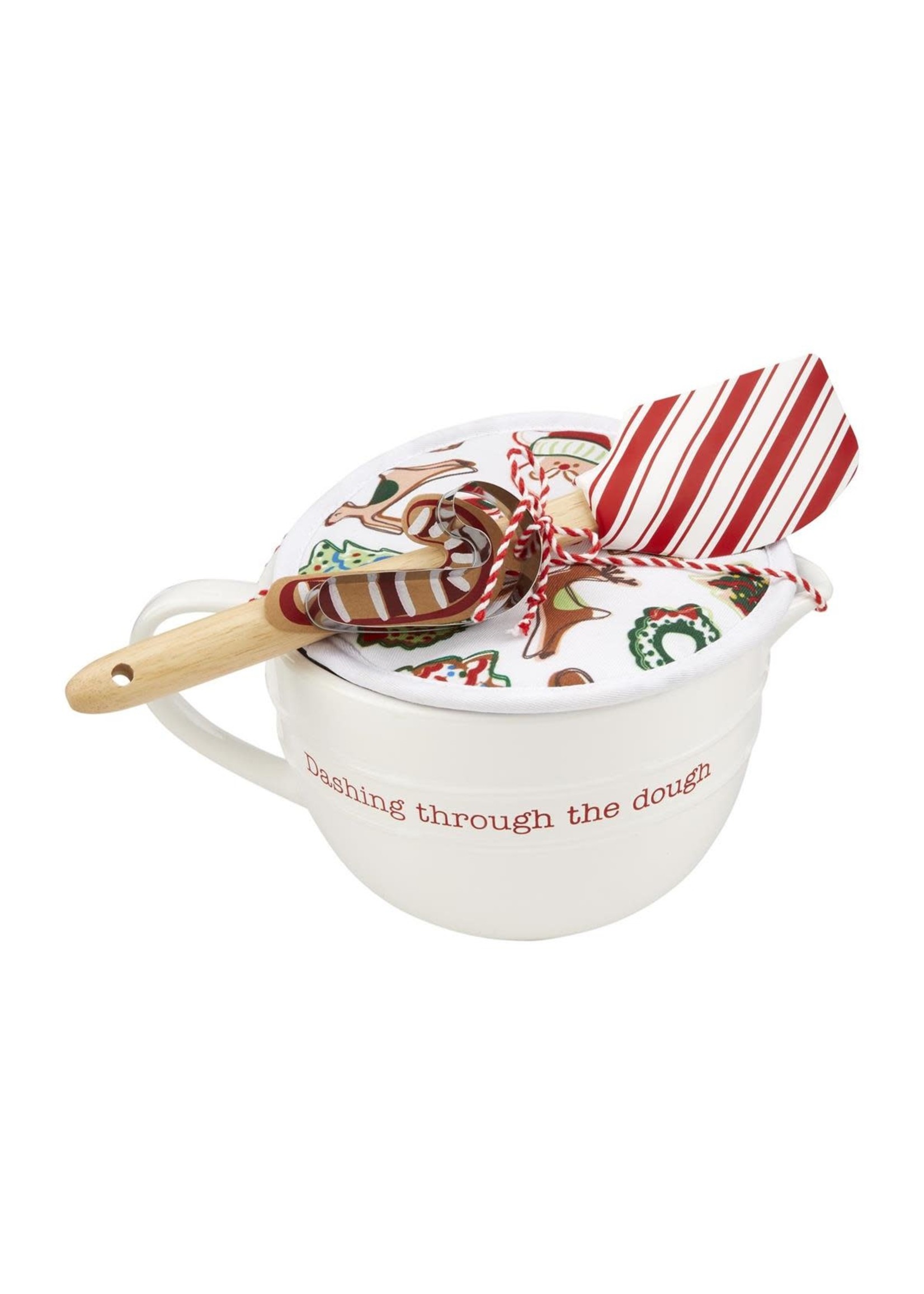 Mud Pie Holiday Mixing Bowl Set