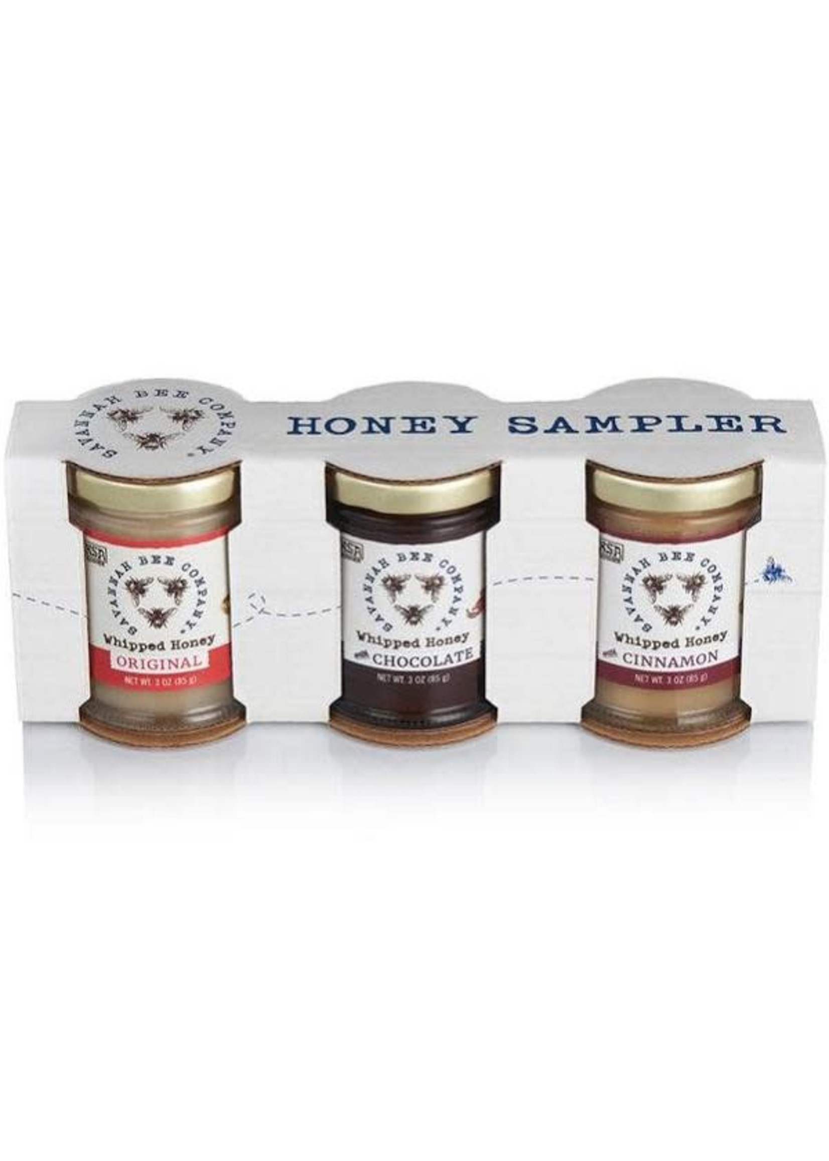 Savannah Bee Company 3oz Whipped Honey Gift Set - 3 Honeys