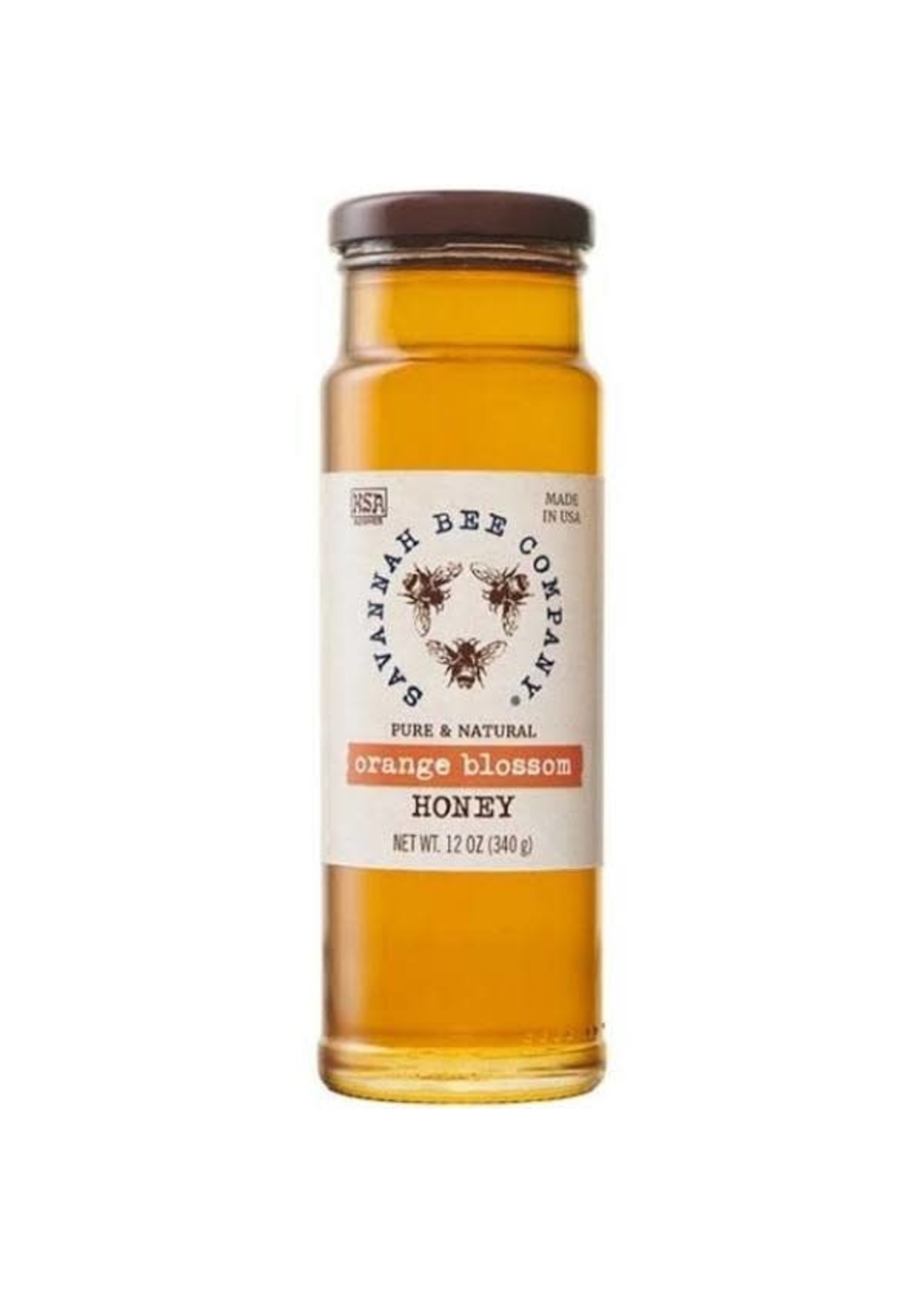 Savannah Bee Company 12 oz Orange Blossom Honey