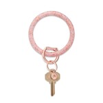 Oventure Silicone Big O® Key Ring in Rose Gold Confetti Collection