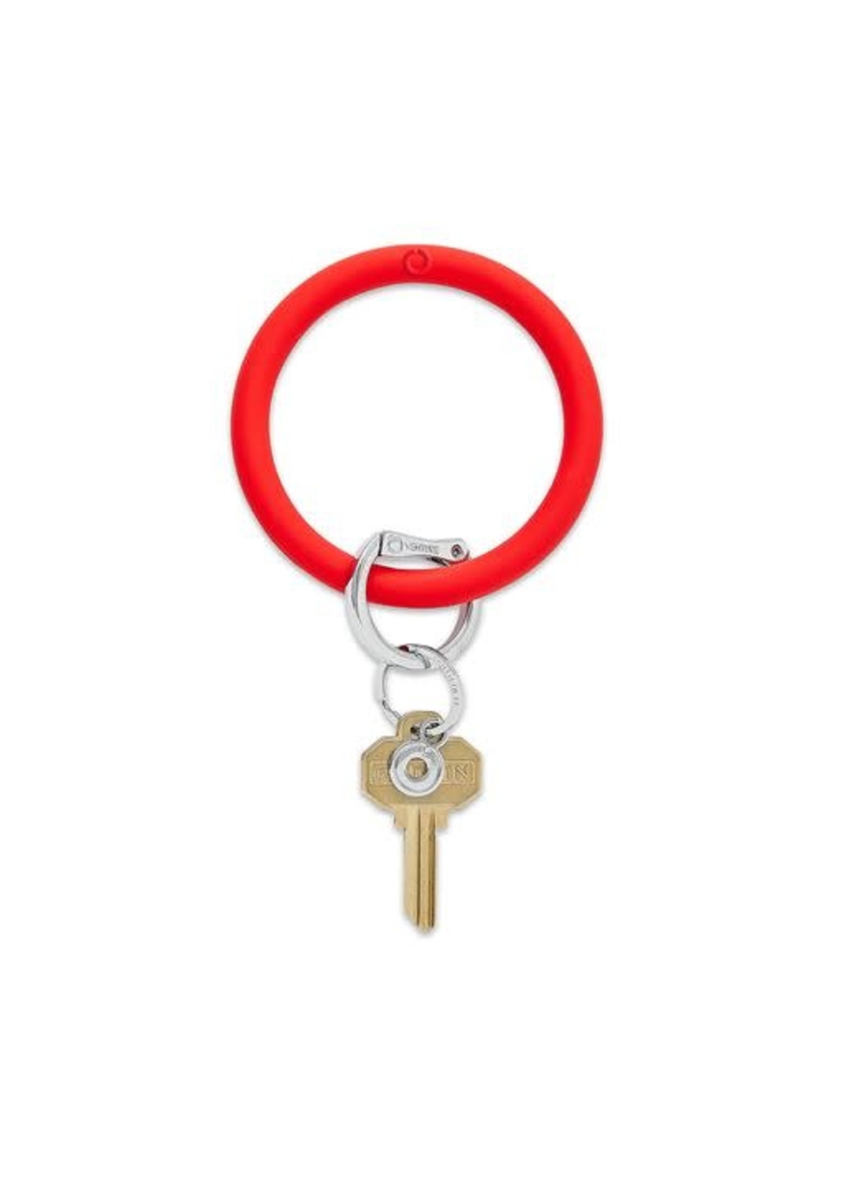 Oventure Silicone Big O® Key Ring in Cherry On Top of Signature Collection