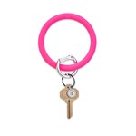 Oventure Silicone Big O® Key Ring in Tickled Pink of Signature Collection