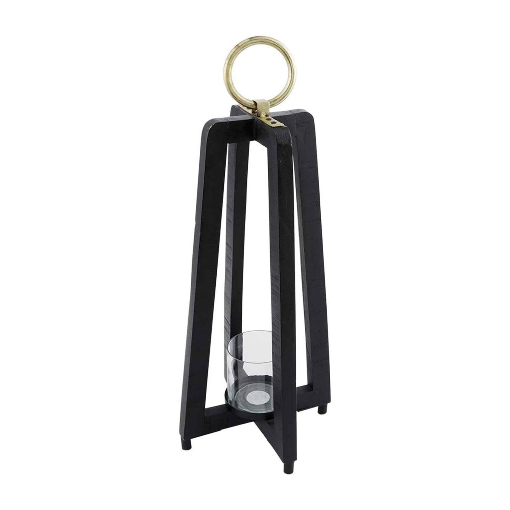 Mud Pie Small Black Tall Lantern