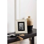 Mud Pie Small White & Black Picture Frame