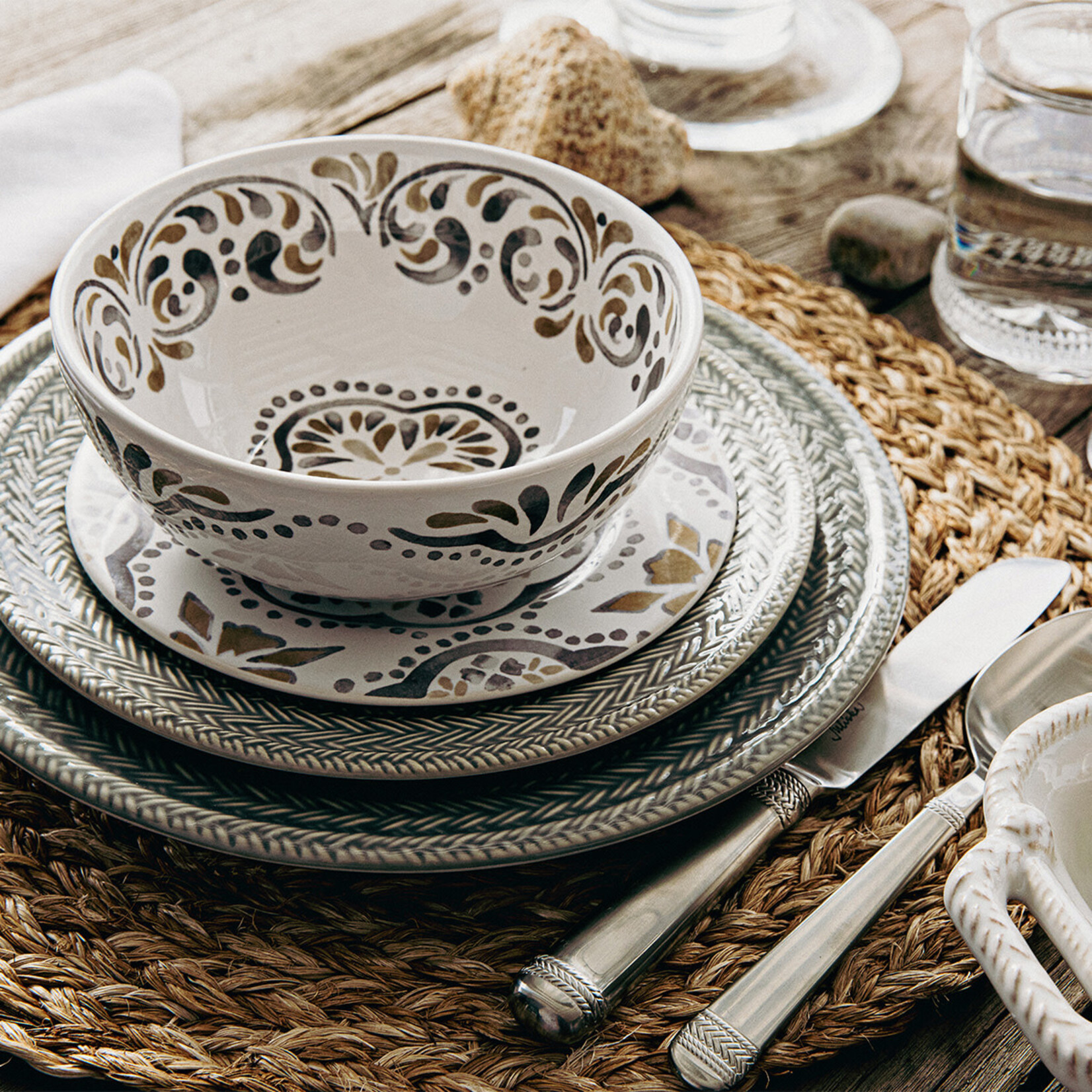 Juliska Iberian Sand Dessert/Salad Plate