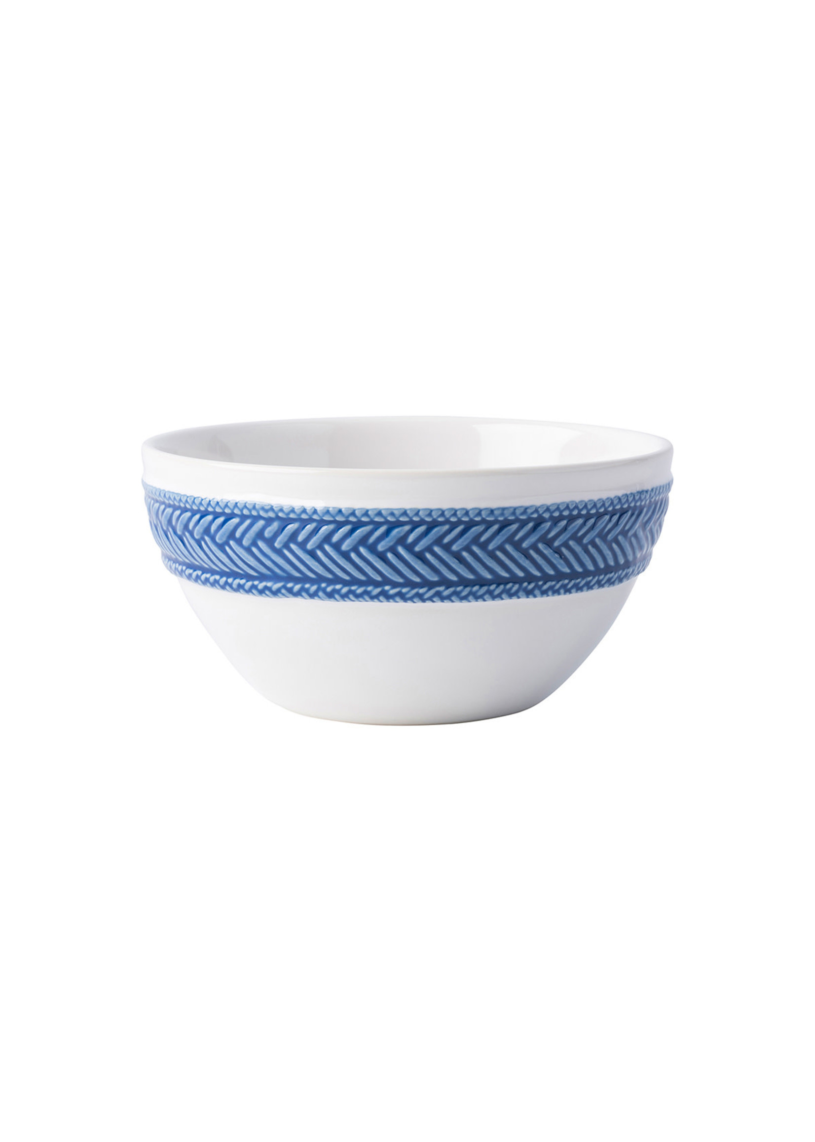 Juliska Le Panier White/Delft Cereal/Ice Cream Bowl