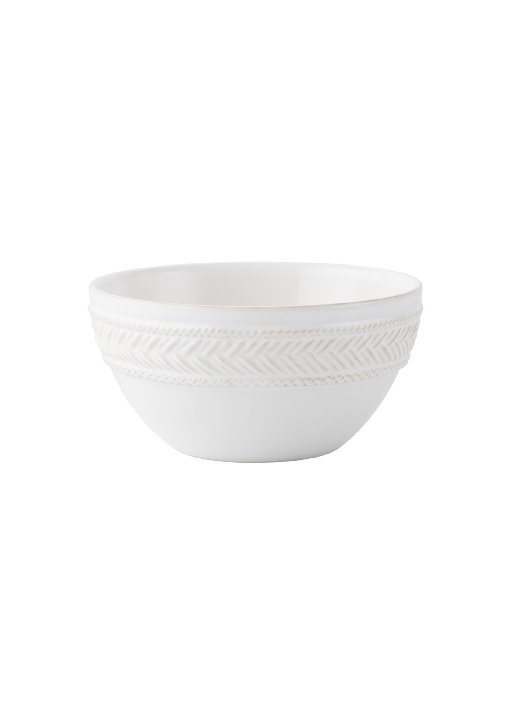 Juliska Le Panier Whitewash Cereal/Ice Cream Bowl