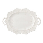 Juliska Jardins du Monde Whitewash 25 in Turkey Platter