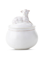 Juliska Clever Creatures Henri - Lamb Lidded Jar