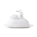 Juliska Clever Creatures Bridget - Bunny Butter Dish