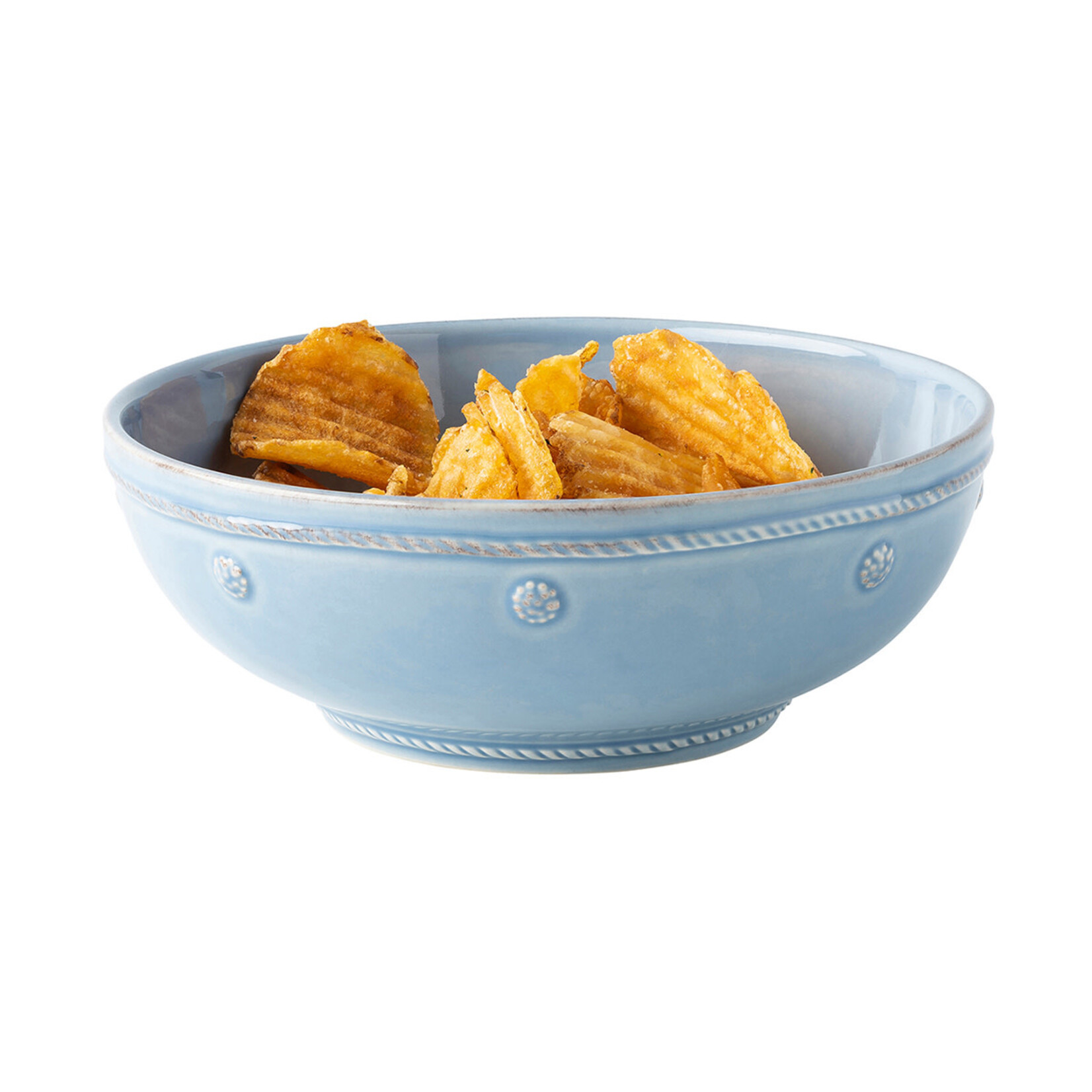 Juliska Berry & Thread Chambray 7.75" Coupe Pasta Bowl