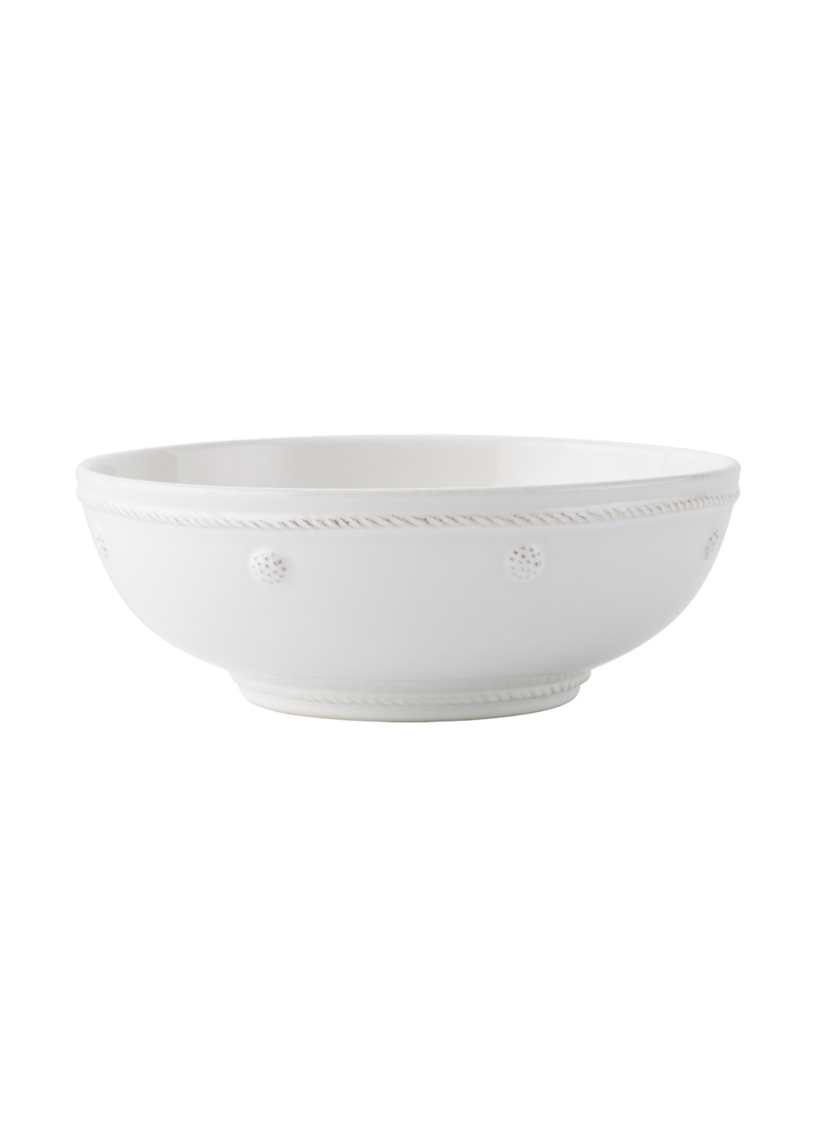 Juliska Berry & Thread Whitewash 7.75" Coupe Pasta Bowl