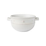 Juliska Berry & Thread Whitewash 2 Handled Soup/Chili Bowl