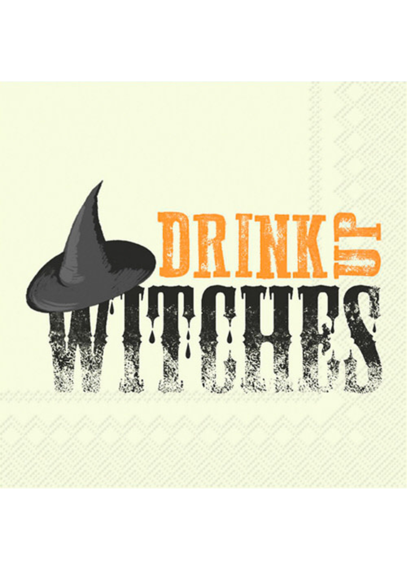 BOSTON INTERNATIONAL Drink Up Witches Cocktail Napkin
