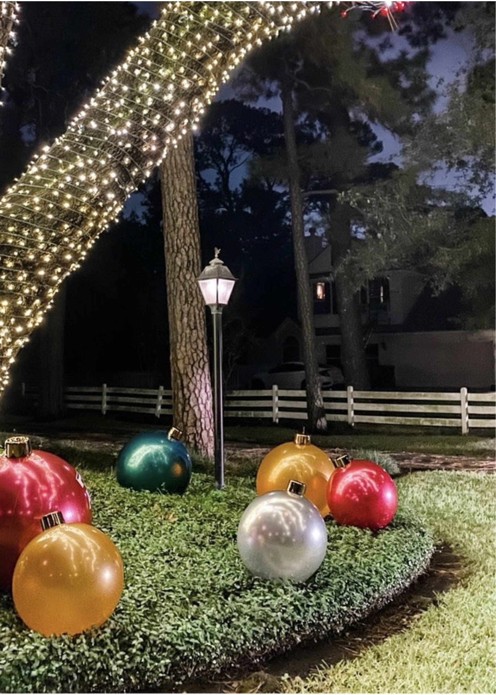 18" Holiball Marigold Sage & Willow