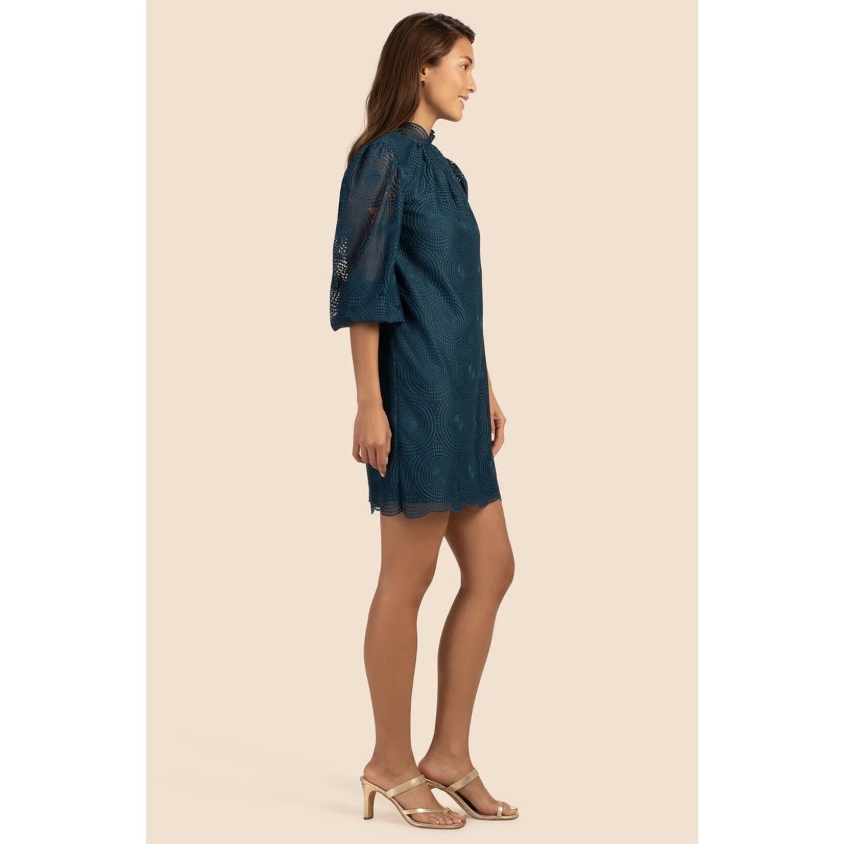 TRINA TURK Palm Colony Dress in Ocean
