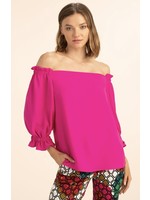 TRINA TURK Equinox Top in Trina Pink